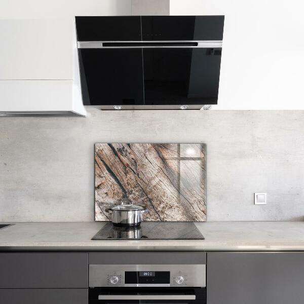 Küchenrückwand Fliesenspiegel Struktur der Baumrinde