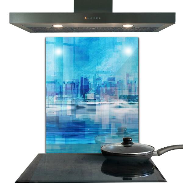 Küchenrückwand Fliesenspiegel Panorama von Manhattan New York