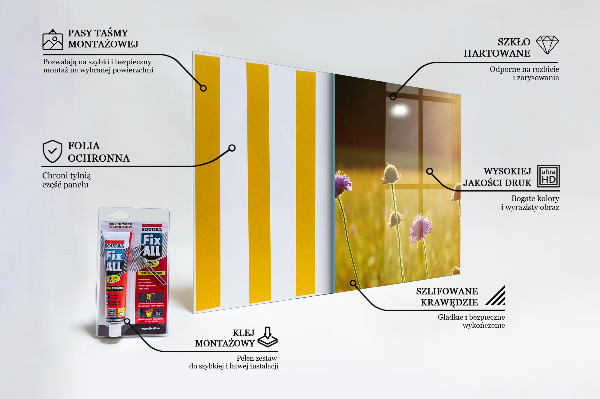 Küchenrückwand Fliesenspiegel Sommerblühende Wiese