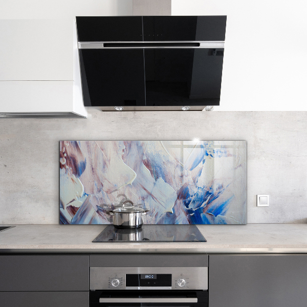 Küchenrückwand Fliesenspiegel Texturfarben-Abstraktion