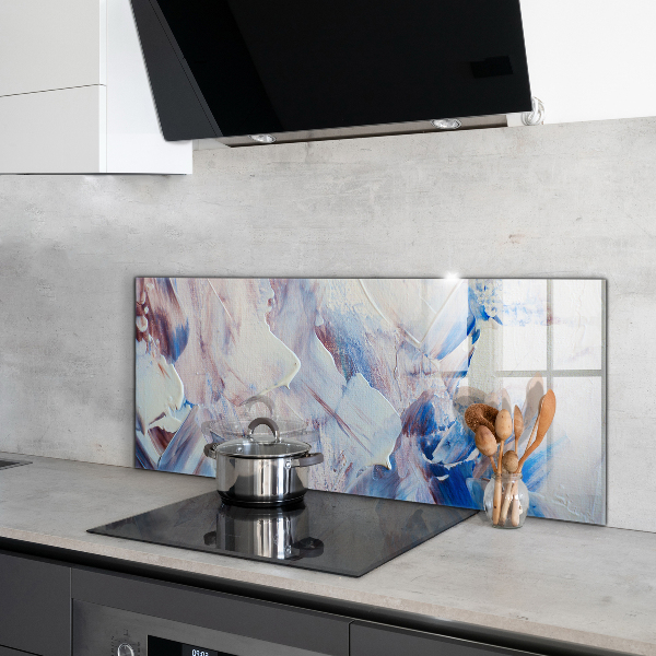 Küchenrückwand Fliesenspiegel Texturfarben-Abstraktion