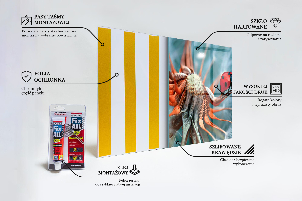 Küchenrückwand Spritzschutz Marienkäfer Roter Käfer