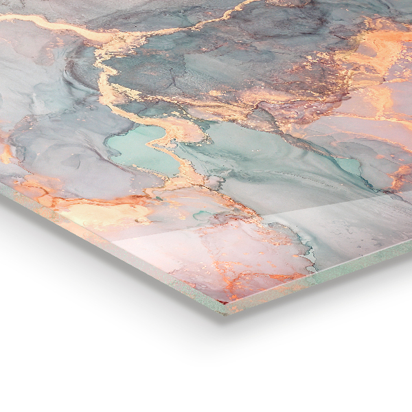 Küchenrückwand Fliesenspiegel Marmorstruktur