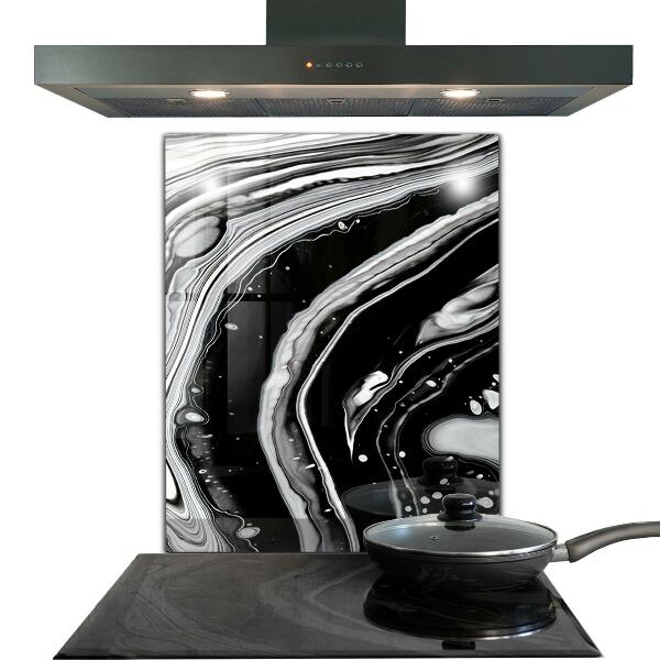 Küchenrückwand Fliesenspiegel Monochrome Abstraktion