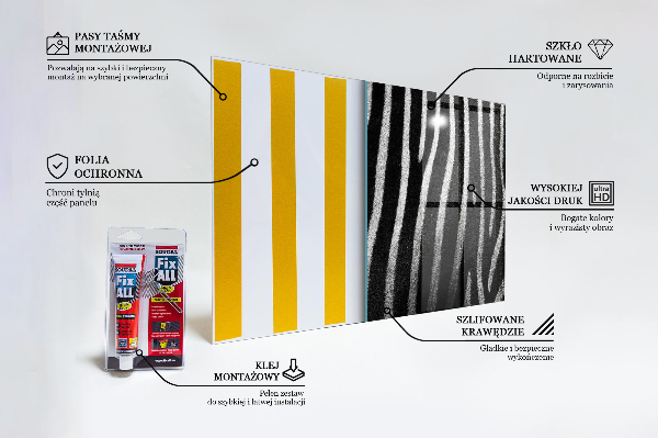 Küchenrückwand Fliesenspiegel Zebrafell African Ext