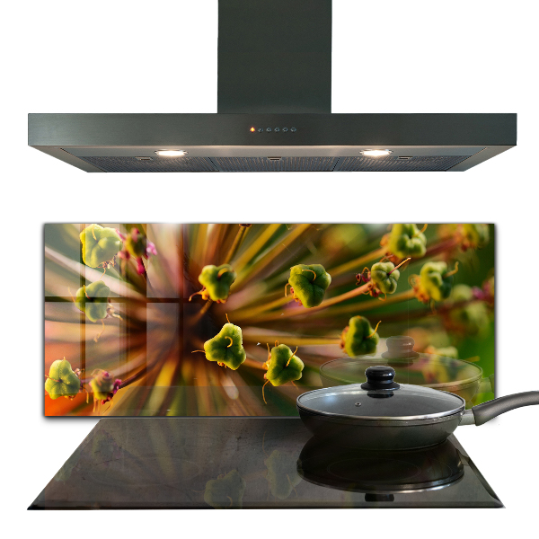 Küchenrückwand Fliesenspiegel Blumen-Makrofotografie