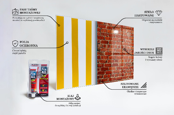 Küchenrückwand Fliesenspiegel Natürliche Ziegelmauer