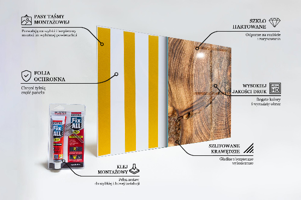 Küchenrückwand Fliesenspiegel Stammstruktur
