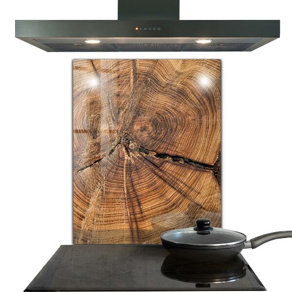 Küchenrückwand Fliesenspiegel Stammstruktur