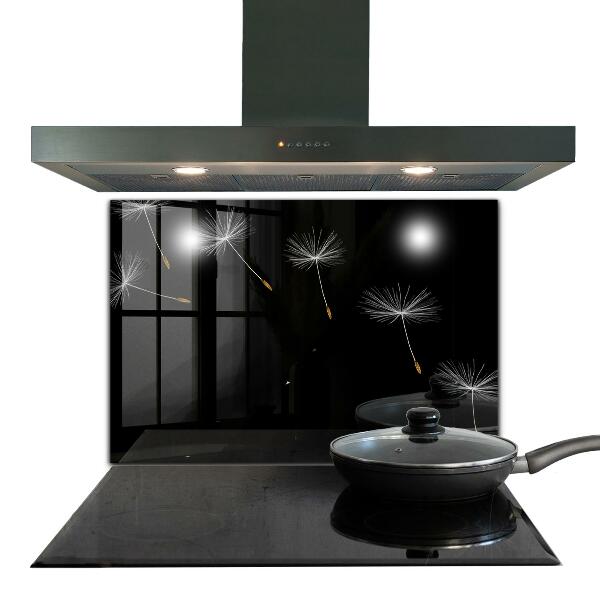 Küchenrückwand Fliesenspiegel Löwenzahn im Wind