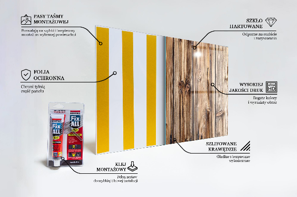 Küchenrückwand Fliesenspiegel Altes Eichenholz