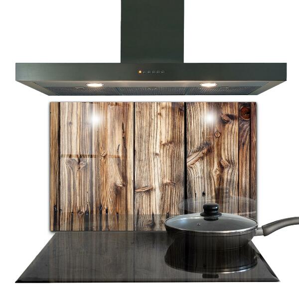 Küchenrückwand Fliesenspiegel Altes Eichenholz