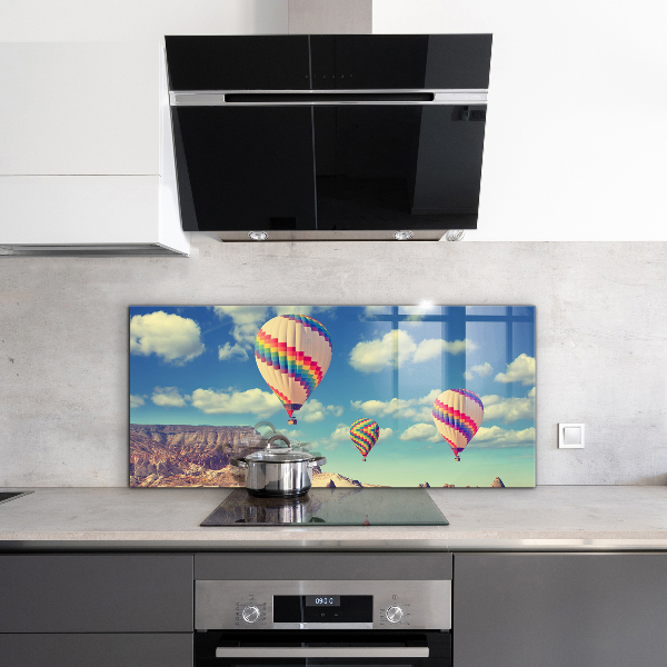 Küchenrückwand Fliesenspiegel Kappadokien-Luftballons Türkiye