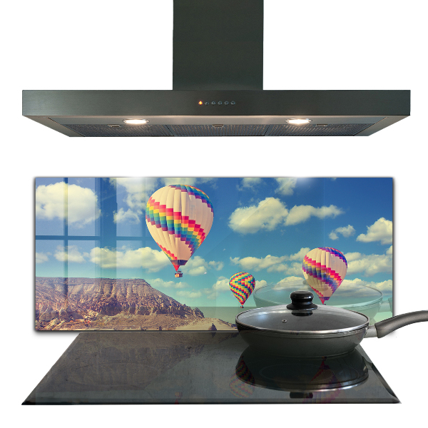 Küchenrückwand Fliesenspiegel Kappadokien-Luftballons Türkiye