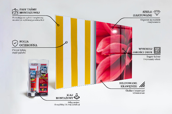 Küchenrückwand Fliesenspiegel Energetische Blütenkraft der Natur