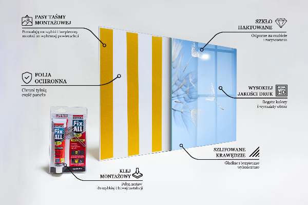 Küchenrückwand Fliesenspiegel Zarter Löwenzahn