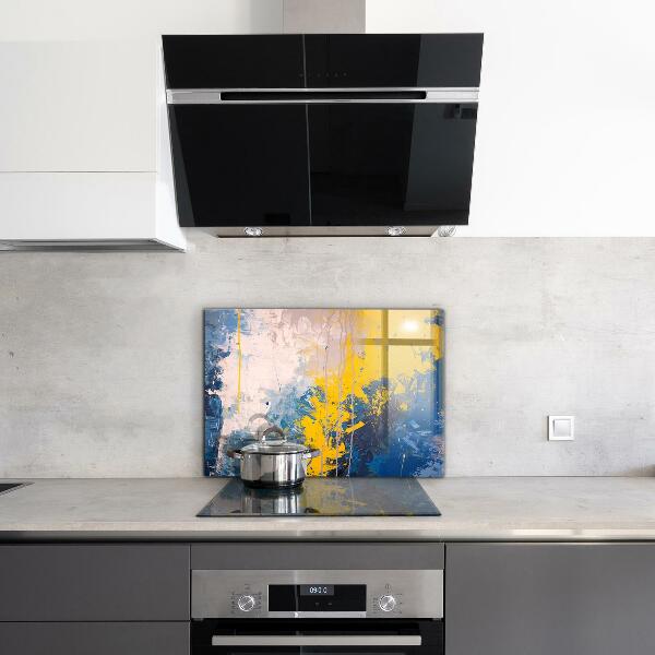 Küchenrückwand Spritzschutz Abstrakte bunte Farbe
