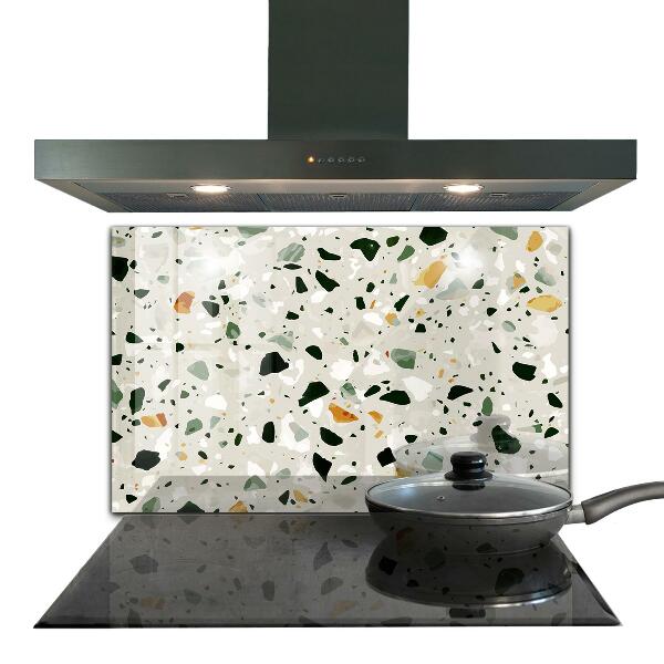 Küchenrückwand Fliesenspiegel Terrazzo-Naturstein