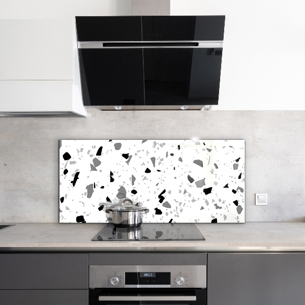 Küchenrückwand Fliesenspiegel Monochromer Terrazzo