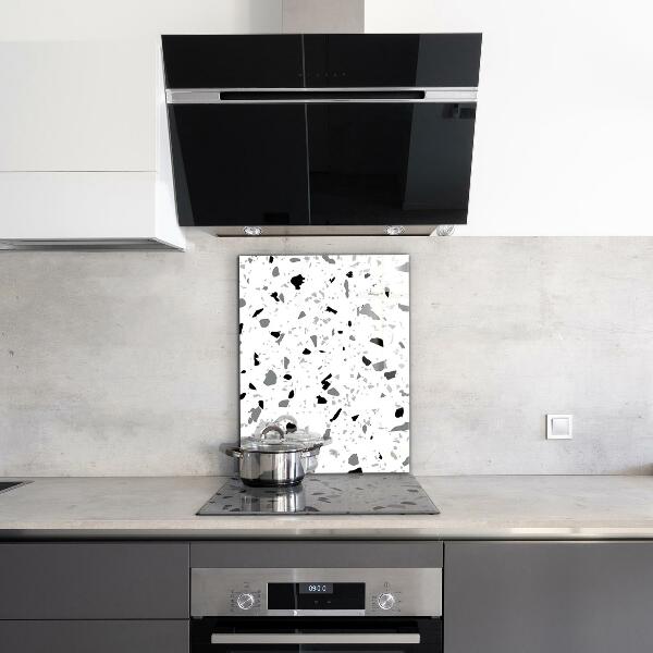 Küchenrückwand Fliesenspiegel Monochromer Terrazzo
