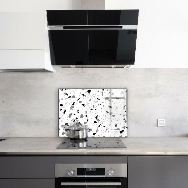 Küchenrückwand Fliesenspiegel Monochromer Terrazzo