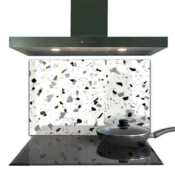 Küchenrückwand Fliesenspiegel Monochromer Terrazzo