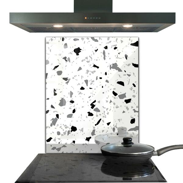 Küchenrückwand Fliesenspiegel Monochromer Terrazzo