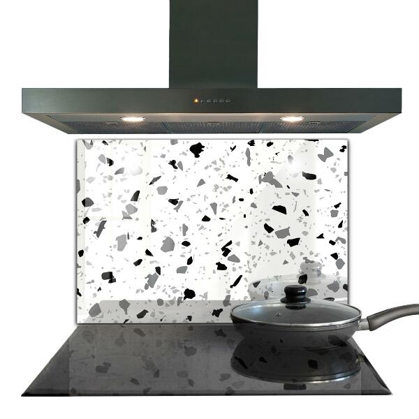 Küchenrückwand Fliesenspiegel Monochromer Terrazzo