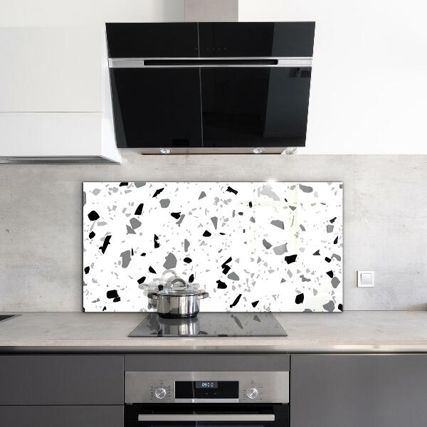Küchenrückwand Fliesenspiegel Monochromer Terrazzo