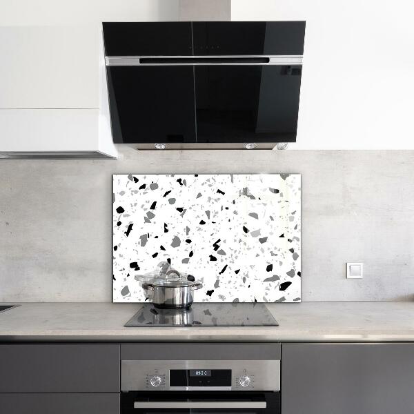 Küchenrückwand Fliesenspiegel Monochromer Terrazzo