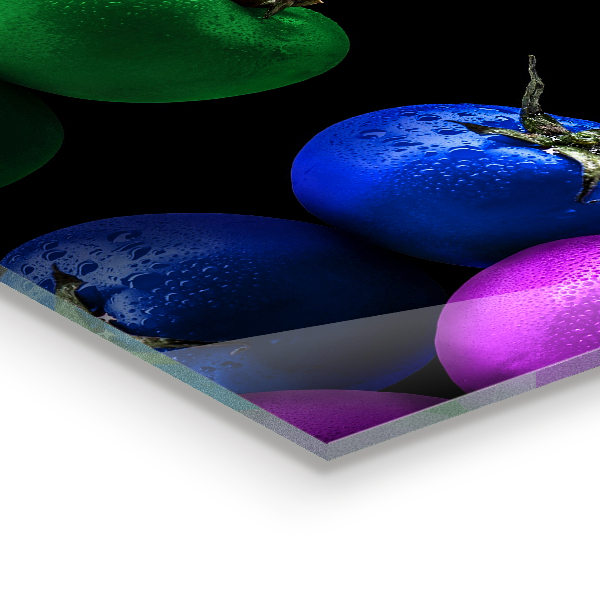 Küchenrückwand Spritzschutz Bunte saftige Tomaten