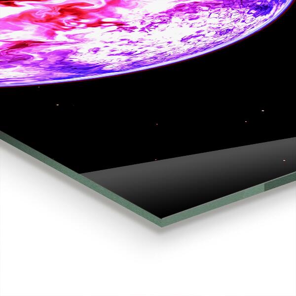 Küchenrückwand Fliesenspiegel Geheimnisvoller Planetenraum