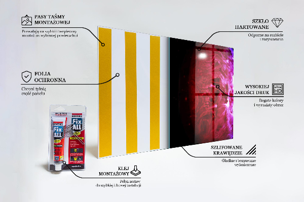 Küchenrückwand Fliesenspiegel Geheimnisvoller Planetenraum