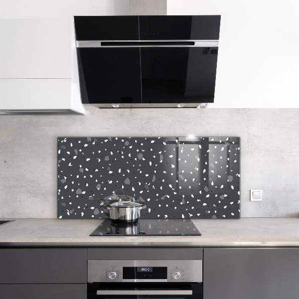 Küchenrückwand Fliesenspiegel Terrazzo-Steinstruktur