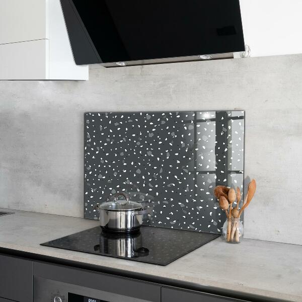 Küchenrückwand Fliesenspiegel Terrazzo-Steinstruktur