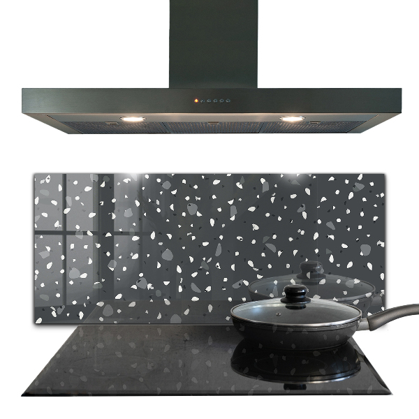 Küchenrückwand Fliesenspiegel Terrazzo-Steinstruktur