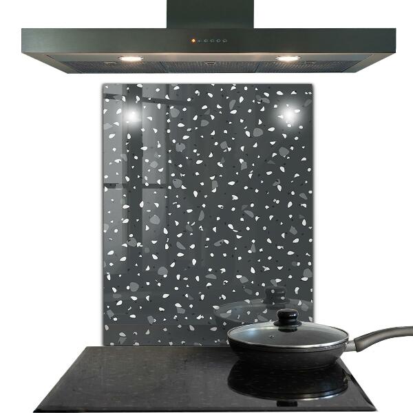 Küchenrückwand Fliesenspiegel Terrazzo-Steinstruktur
