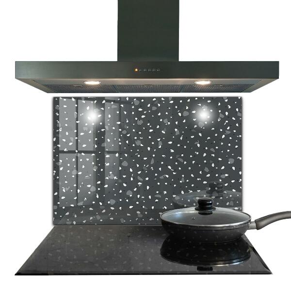 Küchenrückwand Fliesenspiegel Terrazzo-Steinstruktur