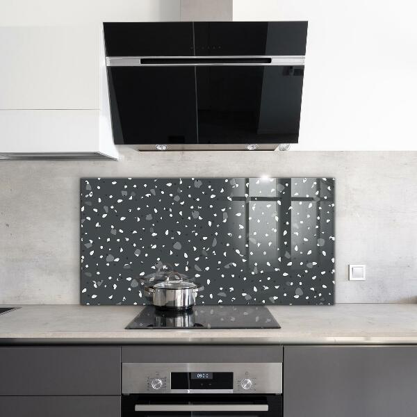 Küchenrückwand Fliesenspiegel Terrazzo-Steinstruktur