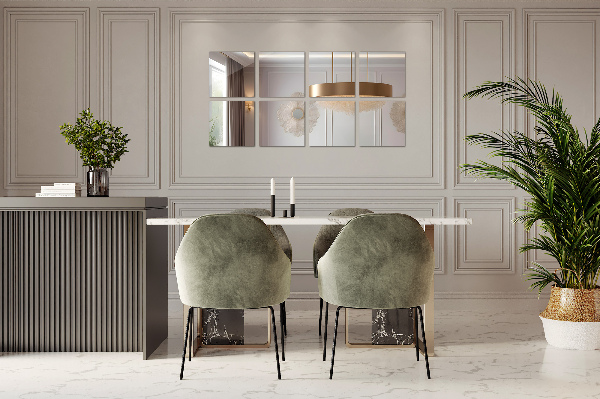 Spiegelfliesen 6 Stk. 16X16 cm