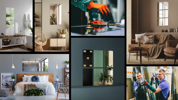 Spiegelkacheln 6 Stk. 30X20 cm