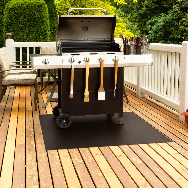 Rechteckiges Grillschutzblech 100x70 cm