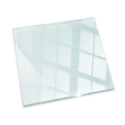 Glasplatte unter Kaminöfen quadrat 60x60 cm