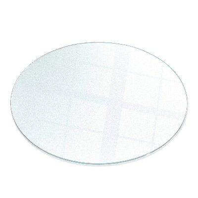 Runde transluzente Funkenschutzplatte aus Glas fi70 cm