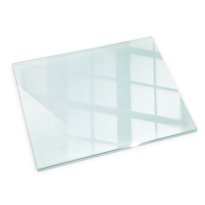 Glasplatte für Kamin rechteckig 60x40 cm