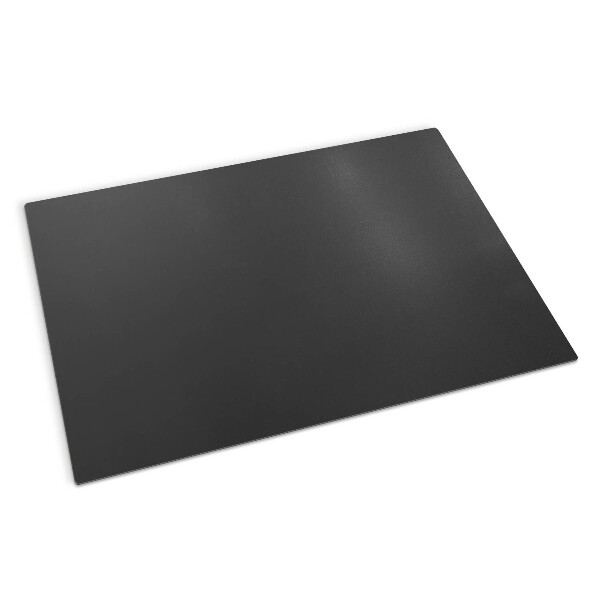 Funkenschutzplatte für Kaminöfen aus Schwarzblech in rechteckiger Form 100x70 cm