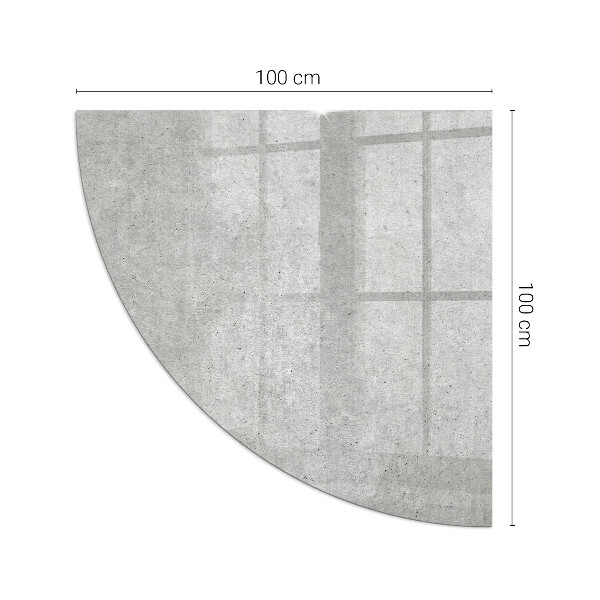 Glasplatte unter Kaminöfen Rohbetonstruktur