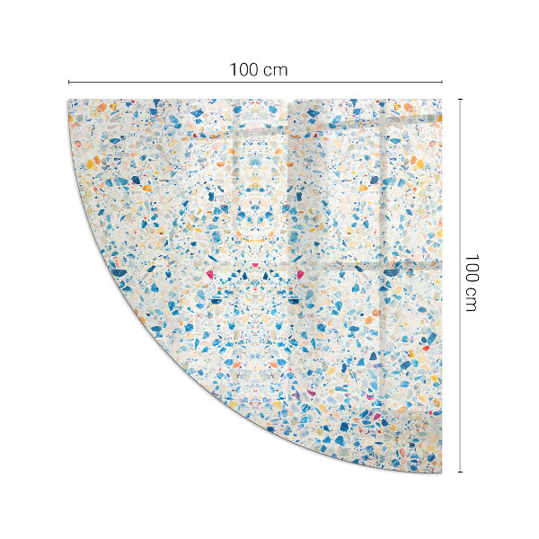 Vorlegeplatte für Kaminöfen Abstraktes Texturmuster