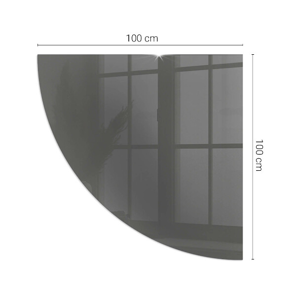 Glasplatte unter Kaminöfen Farbe: Graubraun