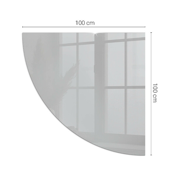 Vorlegeplatte für Kaminöfen Farbe Hellgrau